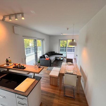 Modernes City-Apartment - Top-Lage In Nuernberg Eksteriør billede