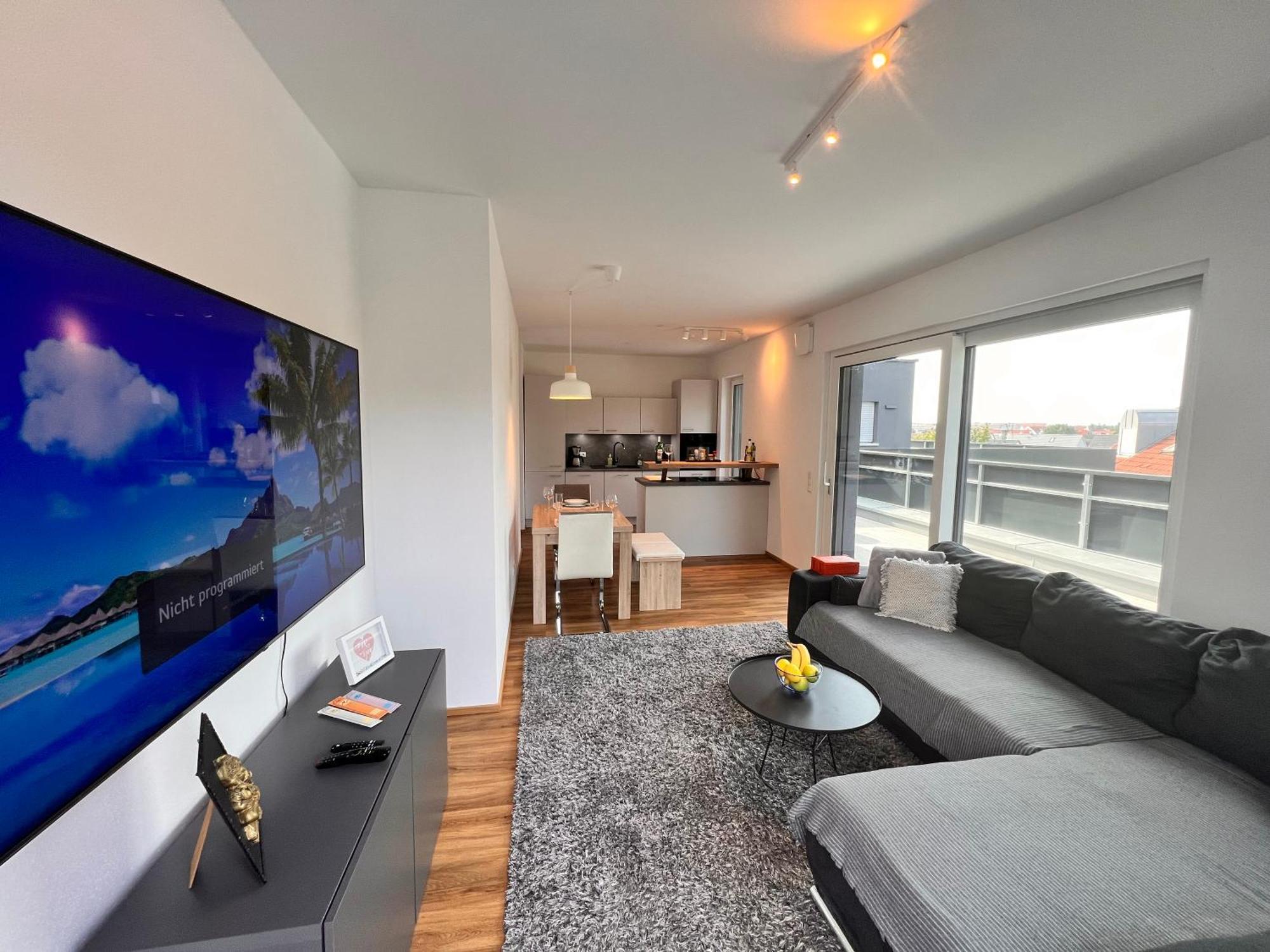 Modernes City-Apartment - Top-Lage In Nuernberg Eksteriør billede