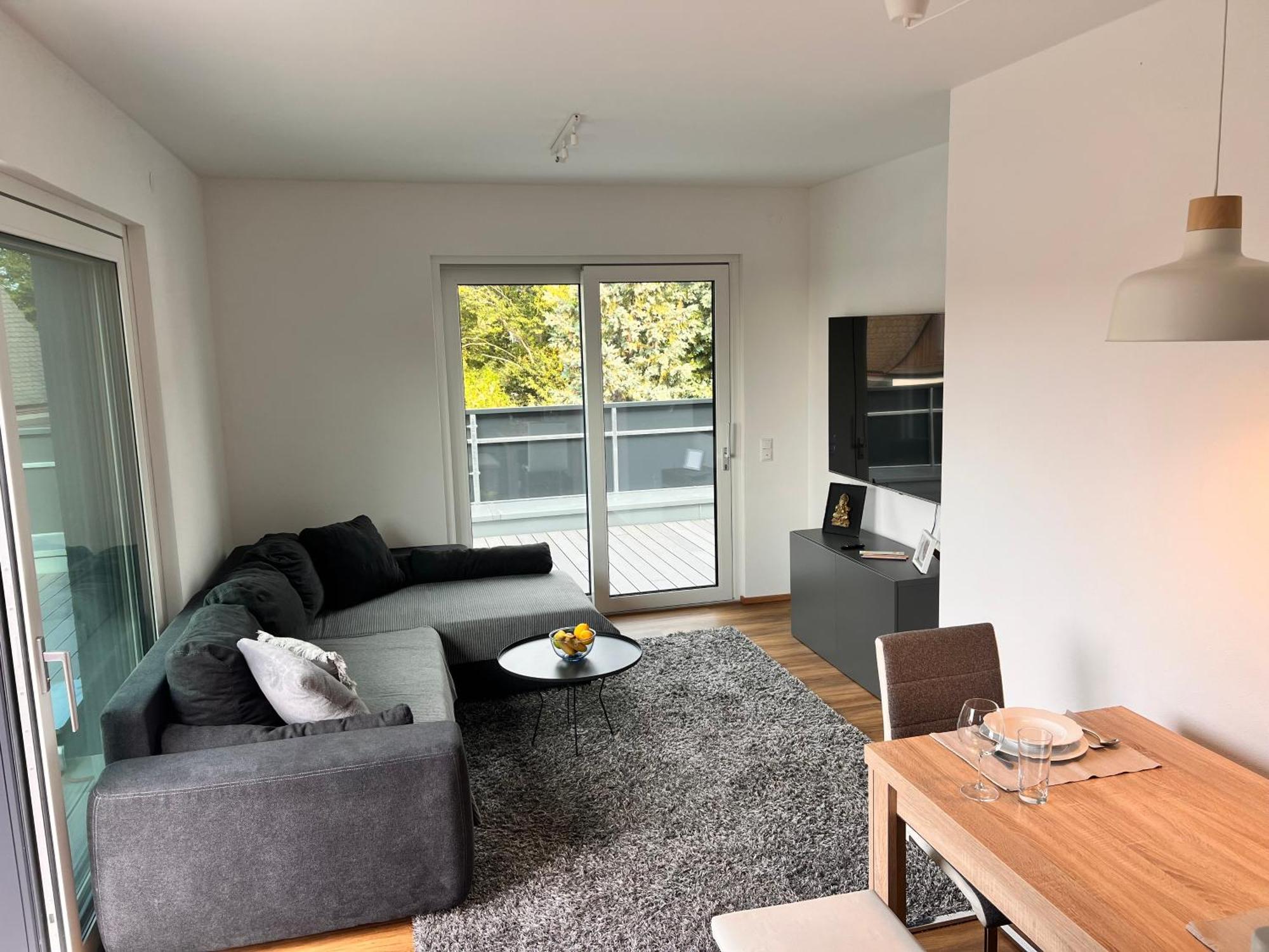 Modernes City-Apartment - Top-Lage In Nuernberg Eksteriør billede